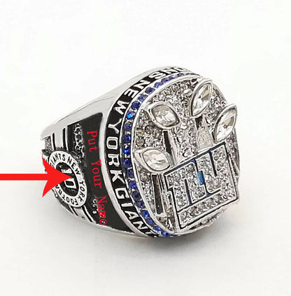 New York Giants NFL Championship Ring (2011)