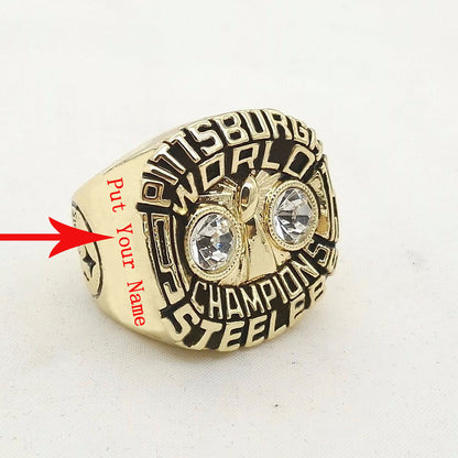 Pittsburgh Steelers NFL Championship Ring (1975)