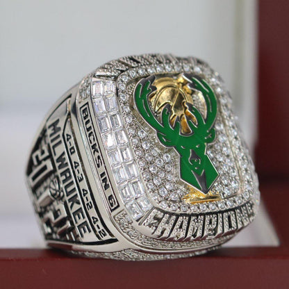 Milwaukee Bucks NBA Championship Ring Replica (2021) - Premium Series