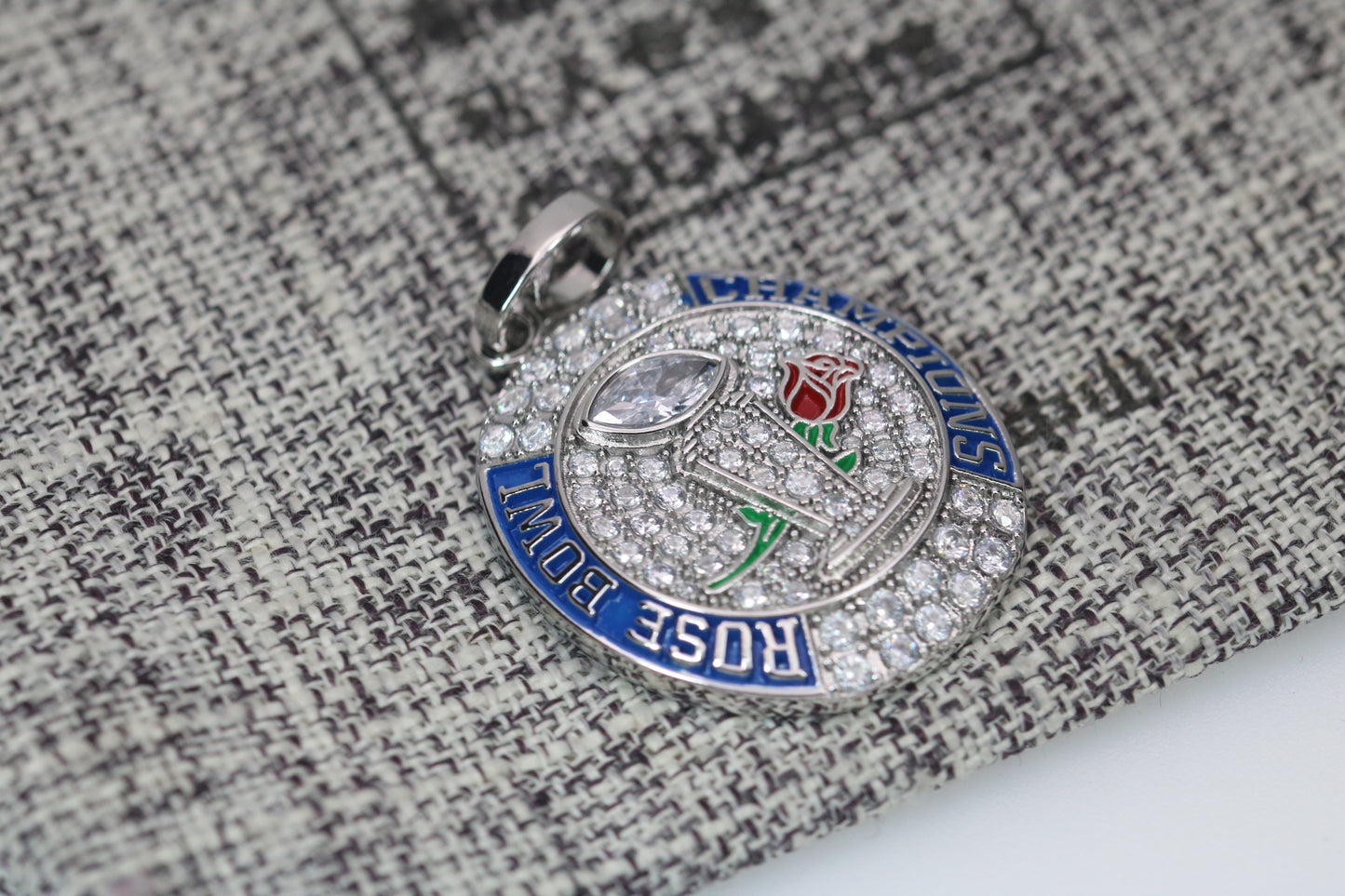 Penn State University (PSU) College Football Rose Bowl Championship Pendant Necklace (2023) - Premium Series