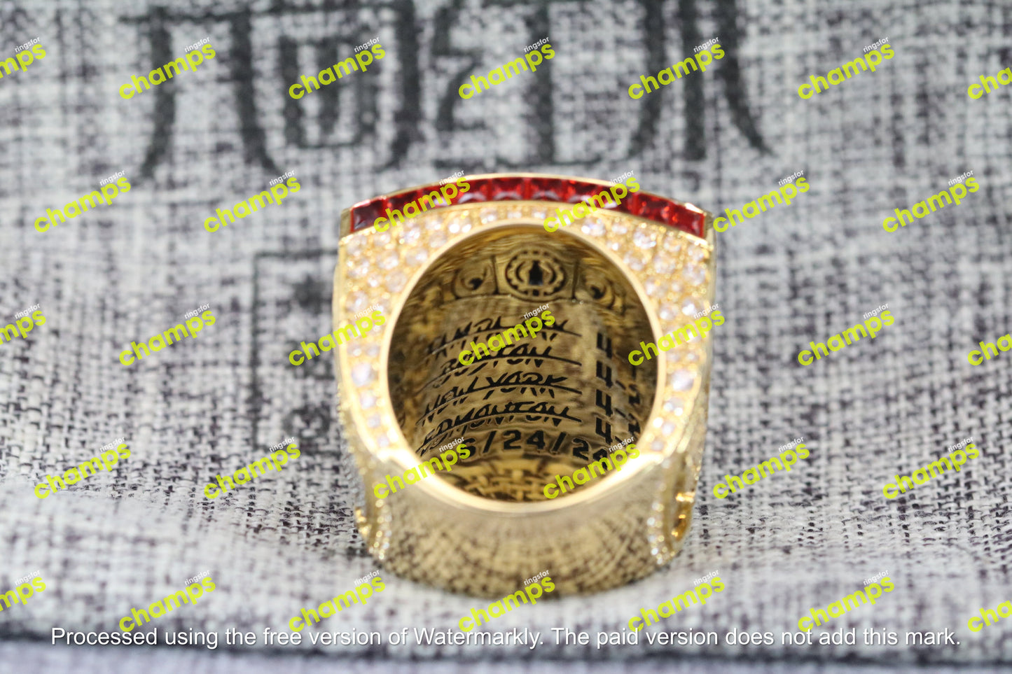 Florida Panthers Stanley Cup Championship Ring Set (2024, 2025)
