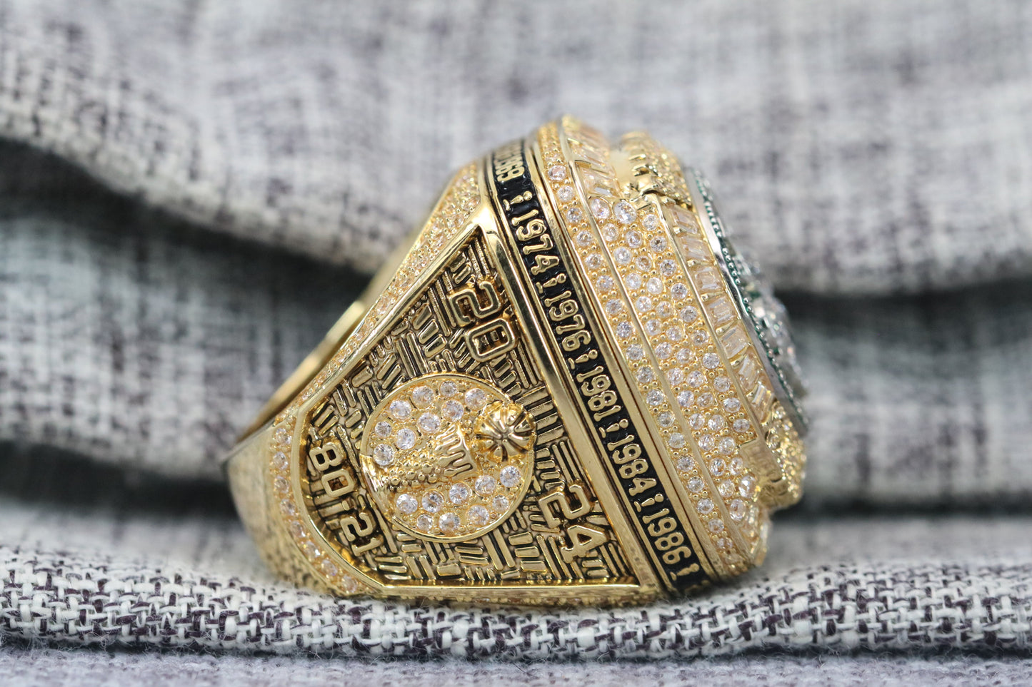 Boston Celtics Basketball Championship Ring (2024) - Premium Series