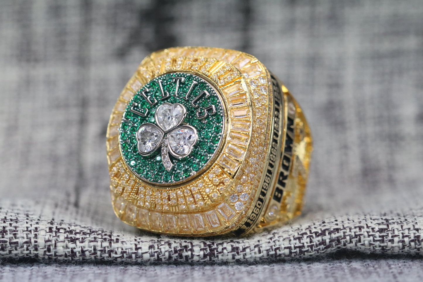 Boston Celtics Basketball Championship Ring (2024) - Premium Series