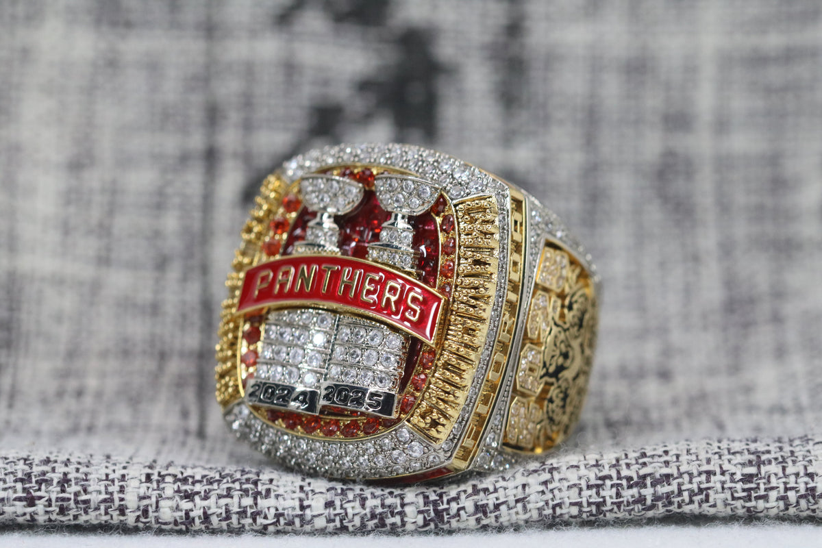 Florida Panthers Stanley Cup Championship Ring Set (2024, 2025)