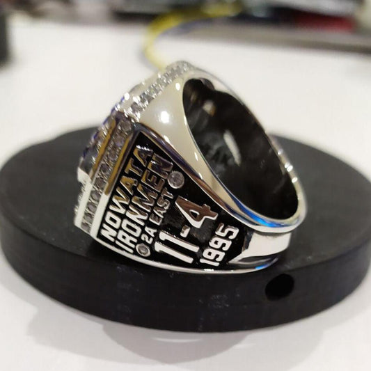 Nowata Ironmen Football Regional Championship Ring (1995) - Premium Series