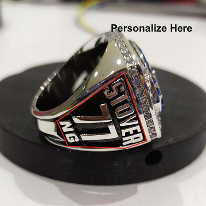Nowata Ironmen Football Regional Championship Ring (1995) - Premium Series