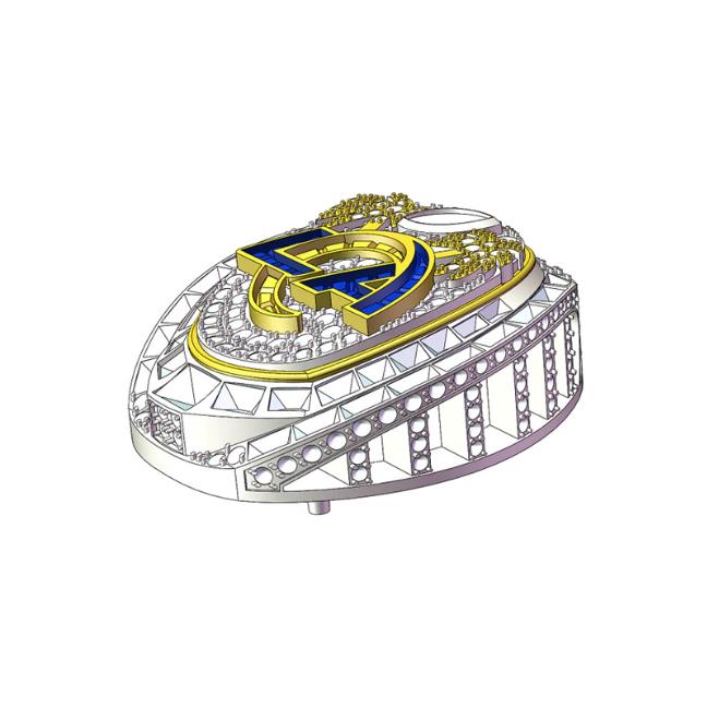 Los Angeles Rams NFL Championship Ring (2021)