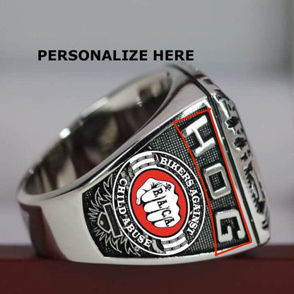 BACA EDITION Harley Davidson Hog Rider Ring - Premium Series