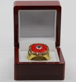Clemson Tigers College Football National Championship Ring (1981)