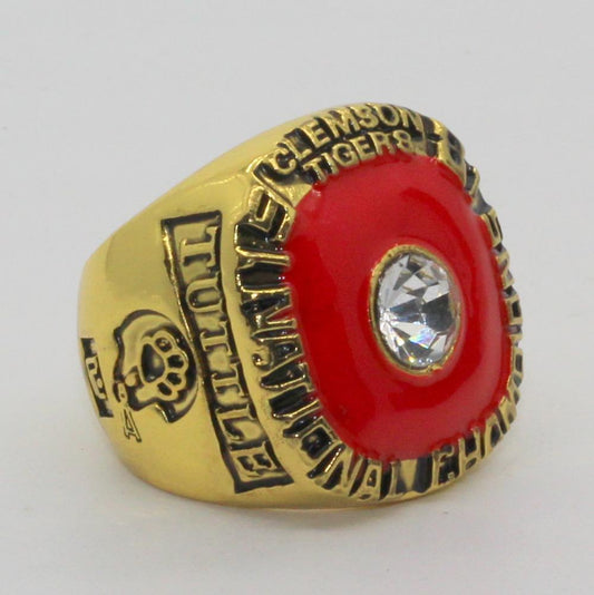 Clemson Tigers College Football National Championship Ring (1981)