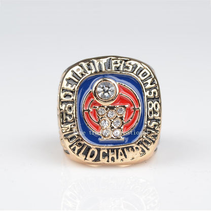 Detroit Pistons NBA Championship Ring (1989)