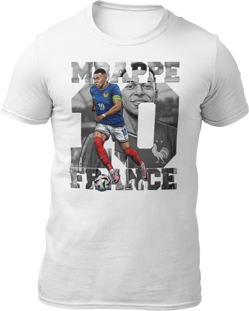 Mbappé T-Shirt France Football Tee