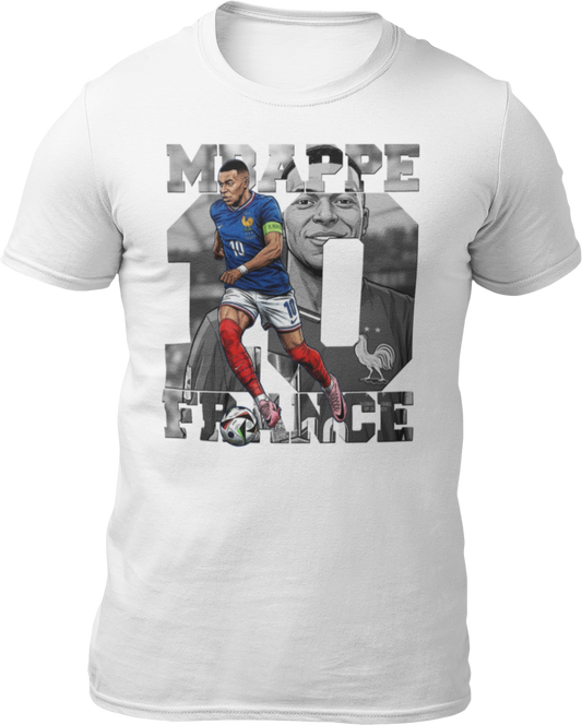Mbappé T-Shirt France Football Tee