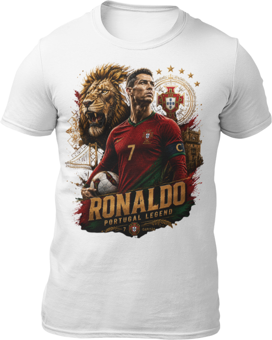 CR7 Ronaldo T-Shirt Portugal Football Tee