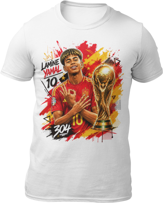 Lamine T-Shirt Spain Football Tee