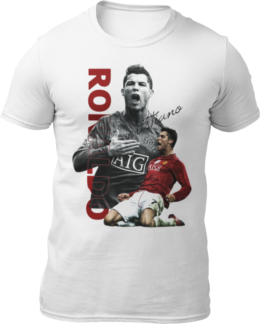 Ronaldo T-Shirt Portugal Football Tee
