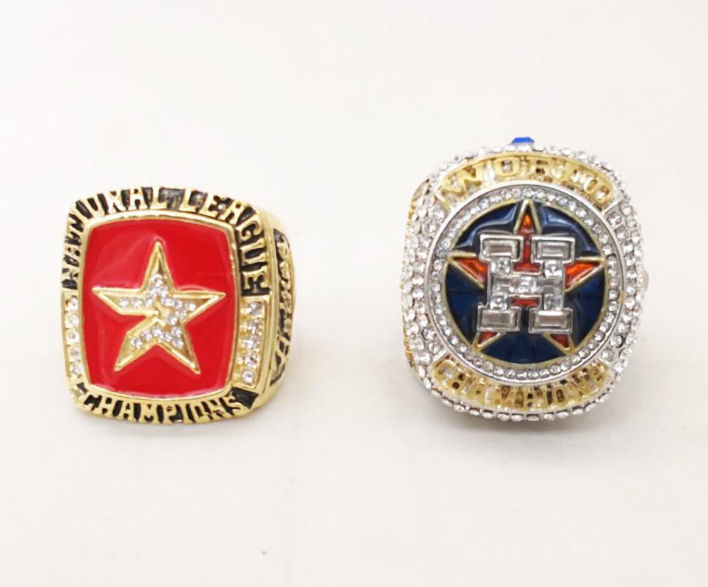 Houston Astros World Series 2 Ring Set (2005, 2017)