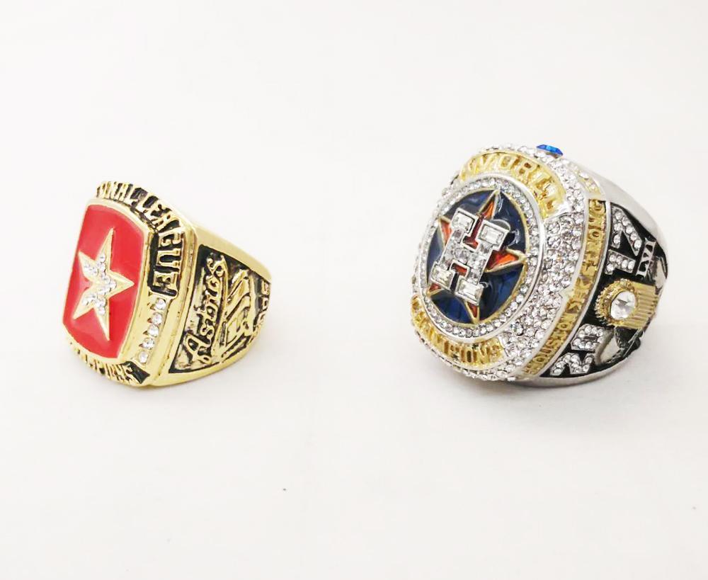 Houston Astros World Series 2 Ring Set (2005, 2017)