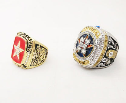 Houston Astros World Series 2 Ring Set (2005, 2017)