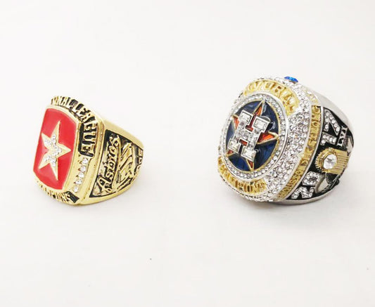 Houston Astros World Series 2 Ring Set (2005, 2017)