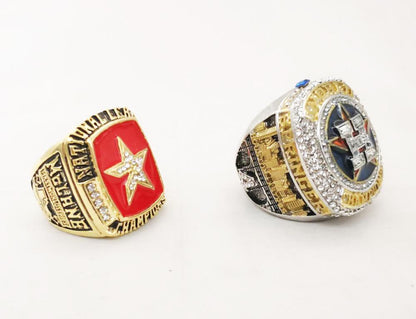 Houston Astros World Series 2 Ring Set (2005, 2017)