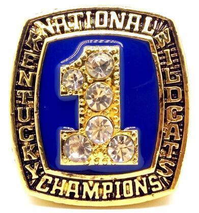 Kentucky Wildcats College Basketball Championship Ring (1996)