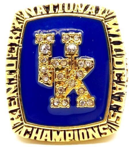 Kentucky Wildcats College Basketball Championship Ring (1998)