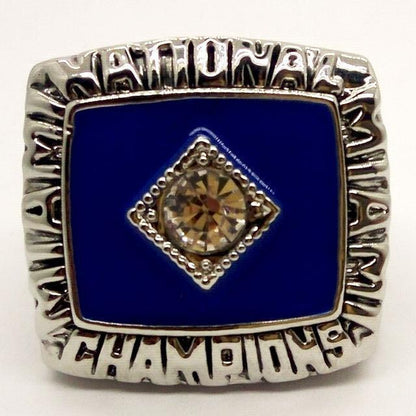 Miami (Fla.) Hurricanes College Football National Championship Ring (1987)