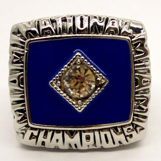 Miami (Fla.) Hurricanes College Football National Championship Ring (1987)