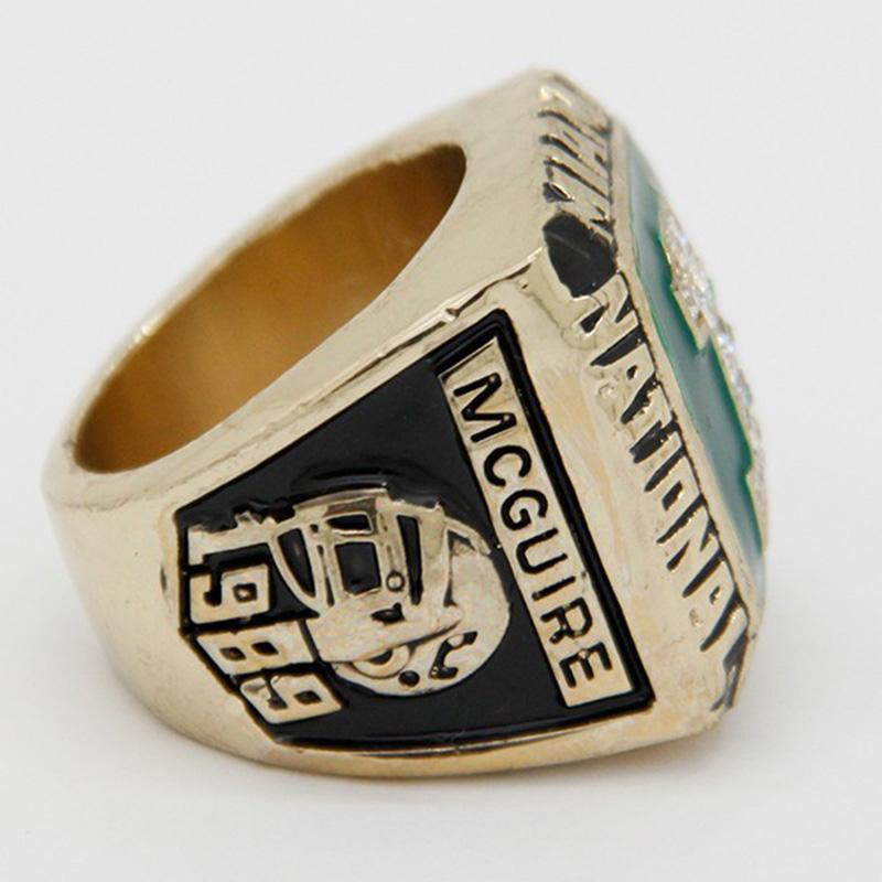 Miami (Fla.) Hurricanes College Football National Championship Ring (1989)