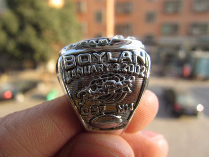 Miami (Fla.) Hurricanes College Football National Championship Ring (2001)