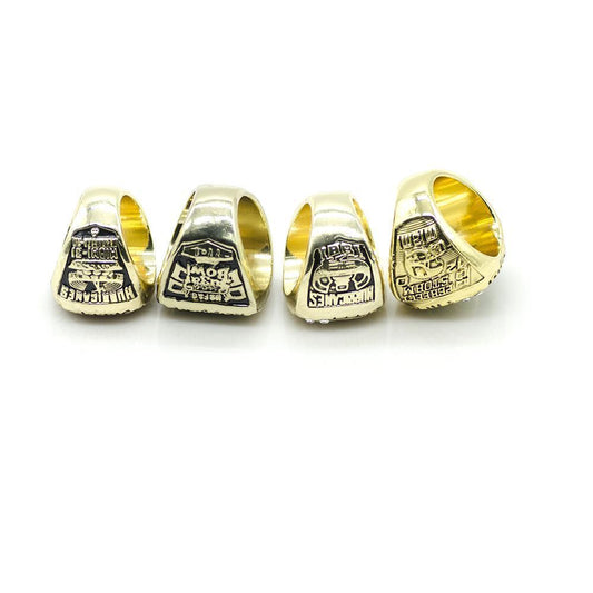 Miami (Fla.) Hurricanes College Football National Championship 4 Ring Set (1983, 1989, 1991, 2001)