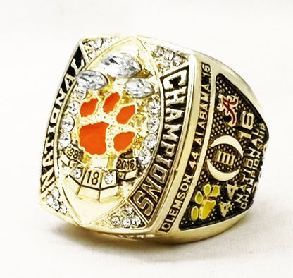 Clemson Tigers College National Championship Ring (2018)