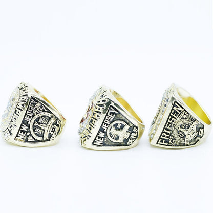 New Jersey Devils Stanley Cup 3 Ring Set (1995, 2000, 2003)