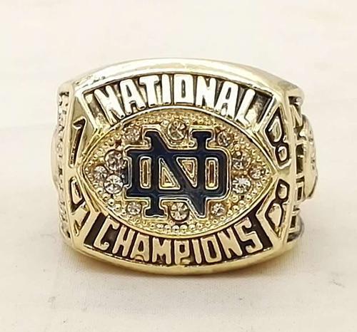 Notre Dame Fighting Irish College Football National Championship Ring (1988)