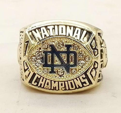 Notre Dame Fighting Irish College Football National Championship Ring (1988)