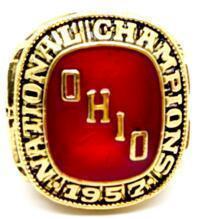 Ohio State Buckeyes College Football National Championship Ring (1957)
