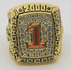 Oklahoma Sooners College Football National Championship Ring (2000) - Danny Cork