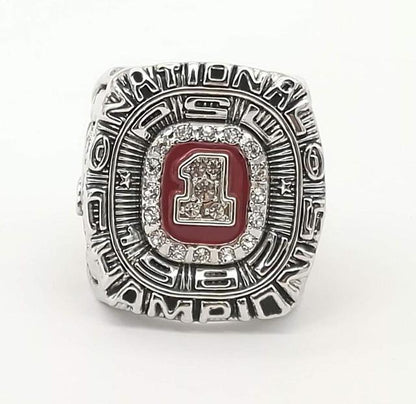 Penn State Nittany Lions College Football National Championship Ring (1982)