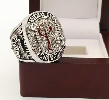 Philadelphia Phillies World Series Ring (2008) - Manuel