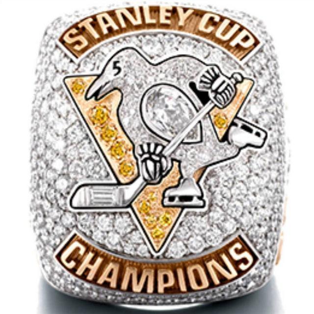 Pittsburgh Penguins Stanley Cup Ring (2017) - Sydney Crosby