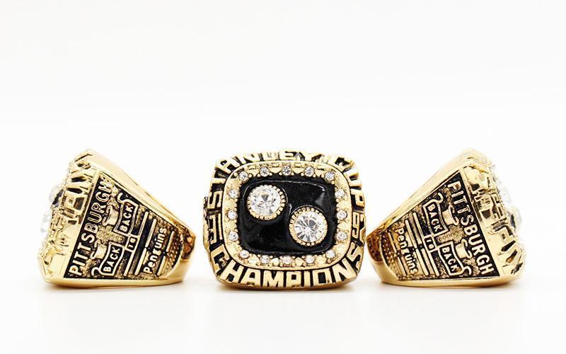 Pittsburgh Penguins Stanley Cup 5 Ring Set (1991, 1992, 2009, 2016, 2017)