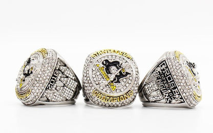 Pittsburgh Penguins Stanley Cup 5 Ring Set (1991, 1992, 2009, 2016, 2017)