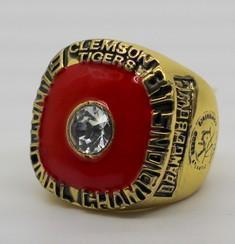 Clemson Tigers College Football National Championship Ring (1981)