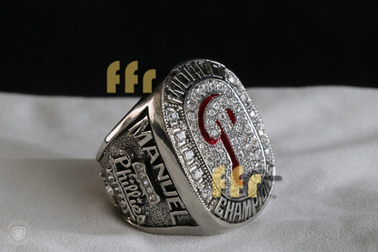 Philadelphia Phillies World Series Ring (2008) - Manuel