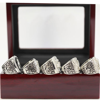 San Antonio Spurs NBA Championship 5 Ring Set (1999, 2003, 2005, 2007, 2014)