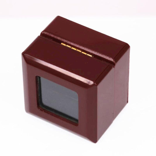 Solid Wooden Box with Clear Display