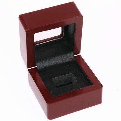 Solid Wooden Box with Clear Display