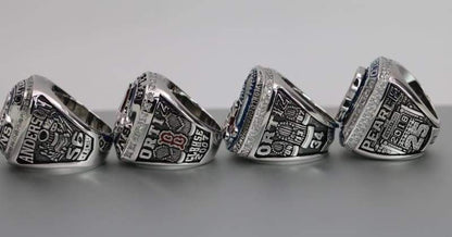 Boston Red Sox World Series Ring Set (2004, 2007, 2013, 2018) - Premium Series