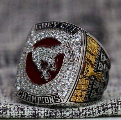Calgary Stampeders CFL Grey Cup Championship Ring (2018) - Premium Series
